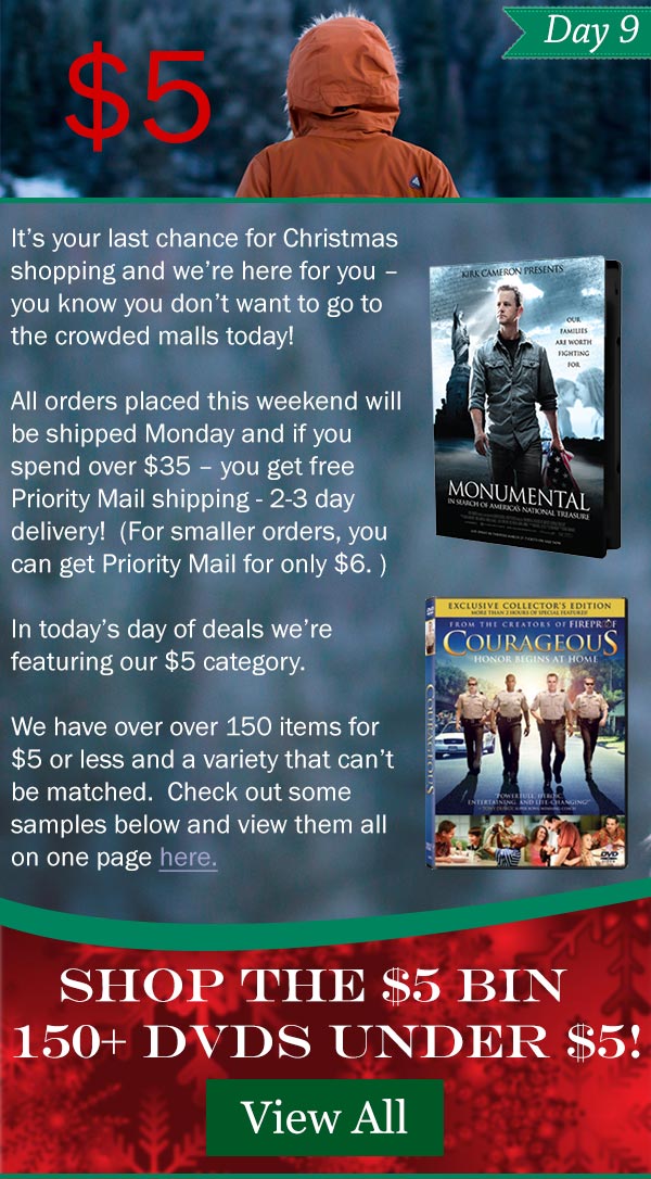 150+ $5 Movies