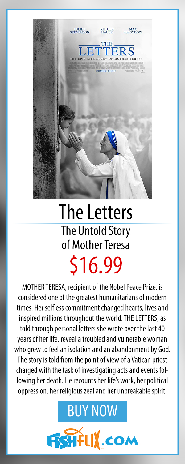 The Letters - The Epic Life Story of Mother Teresa - $16.99 - Buy Now