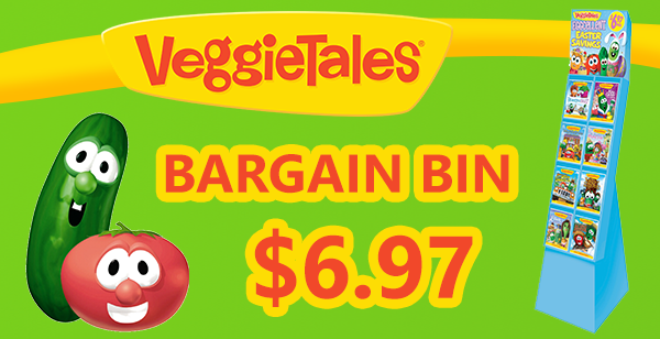 Veggietales Bargain Bin. 8 DVDs for $6.97 Each!