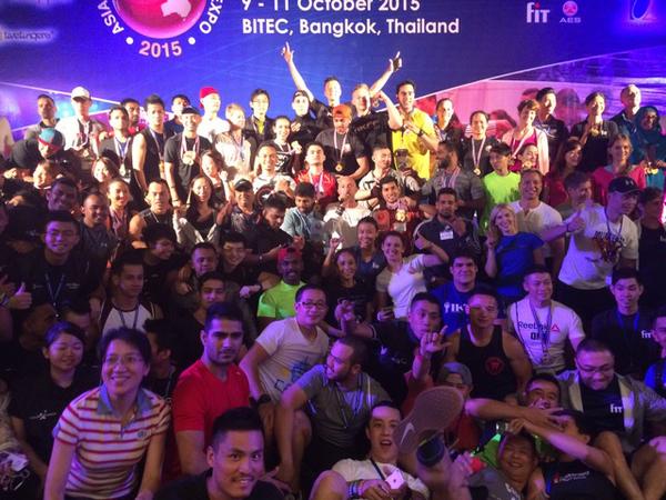 Asia Fitness Convention Closing Ceremony 2015