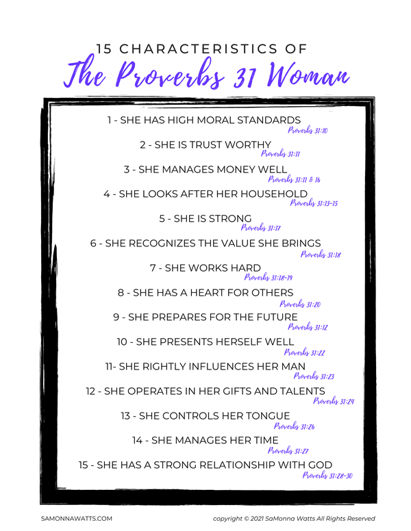 Proverbs 31 Woaman