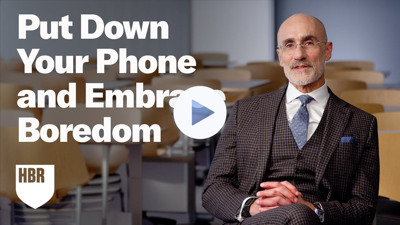 You Need to Be Bored. Here's Why.