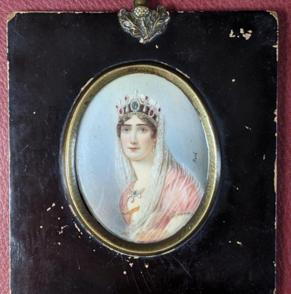 Miniature painting of Josephine