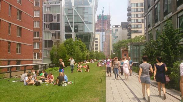 The Highline linear garden