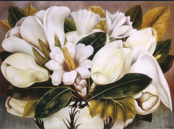 Magnolias - Frida Kahlo, 1945