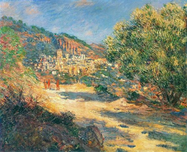 The Road to Monte Carlo, Claude MONET - 1883 
