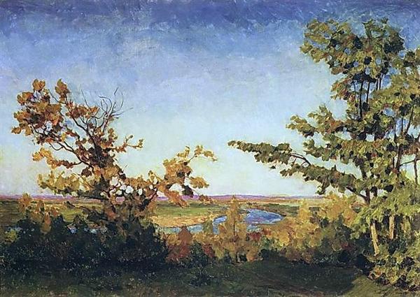 Autumn Evening, 1923, Igor Grabar