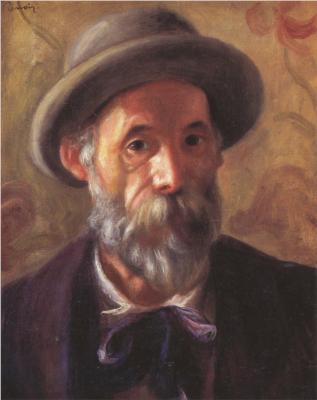 1899 Self Portrait - Renoir aged 58 
