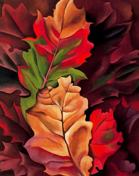 Autumn Leaves - Georgia O'Keeffe