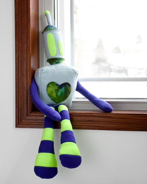 Plush Robot Sewing Pattern
