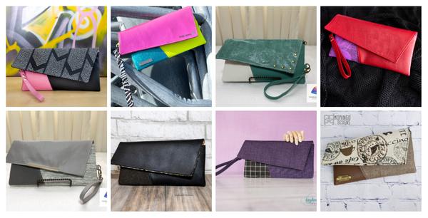 Lapel Clutch Sewing Pattern