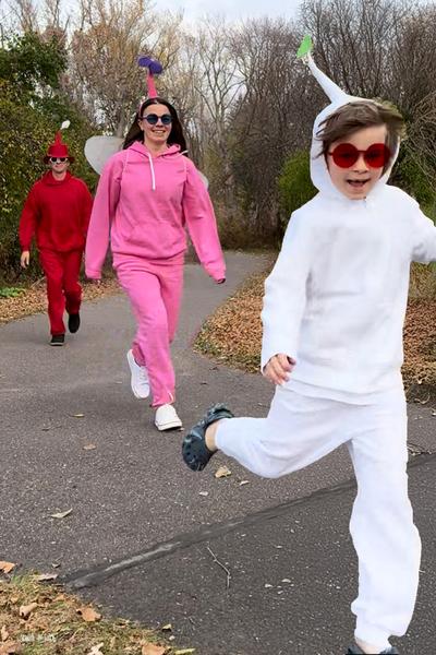 DIY Family Pikmin Costumes