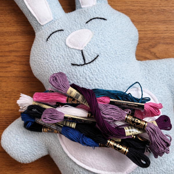 DMC Embroidery Floss for Plushies Faces and Details