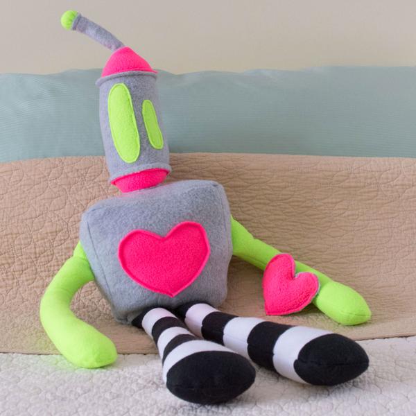 Love Bot Plush Pattern