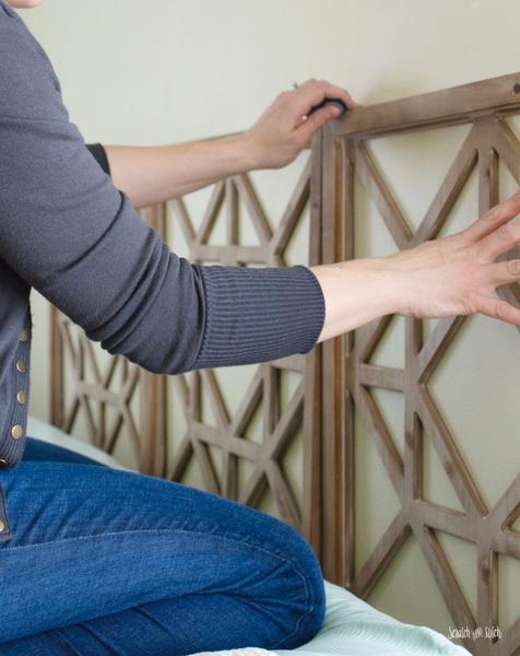 DIY Wood Headboard Tutorial