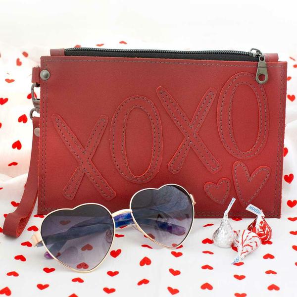 DIY Leather Wristlet