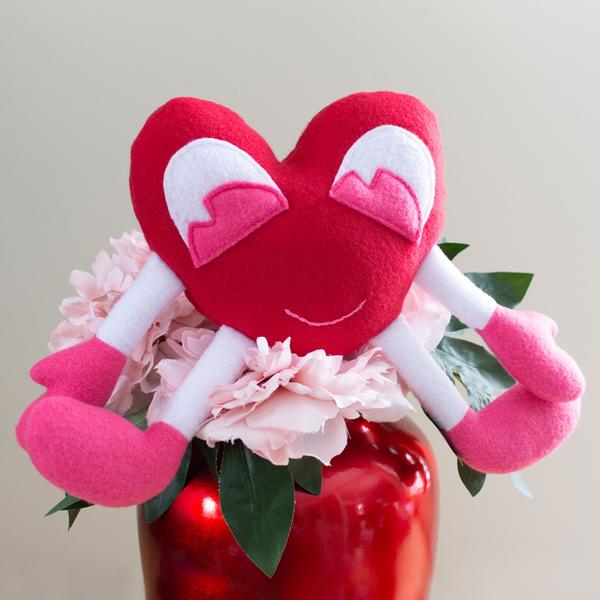 Valentine's Day Free Plush Sewing Pattern