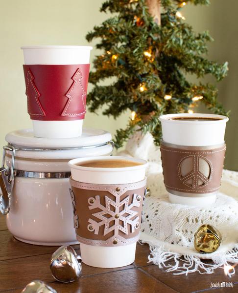 Leather Coffee Koozie Pattern