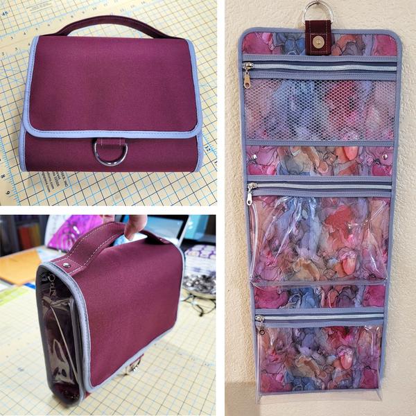 Hanging Travel Organizer Sewing Pattern