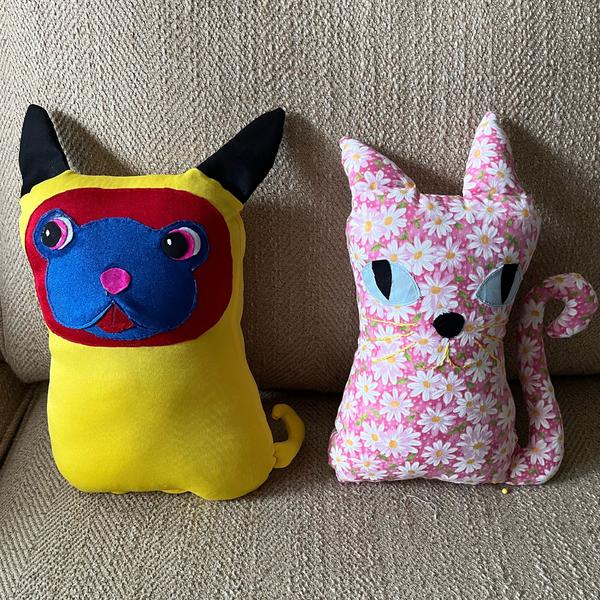 Plush Pug Dog Sewing Pattern