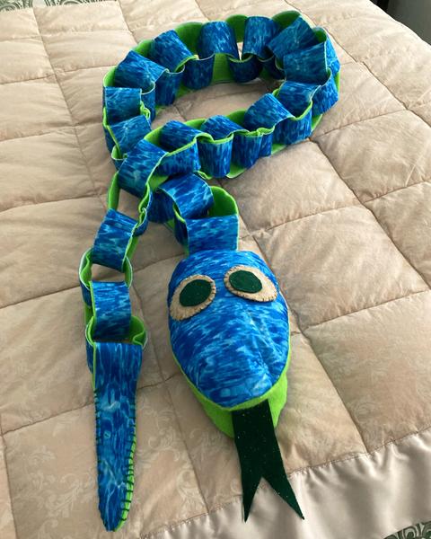 Felt Chain Snake Sewing Pattern