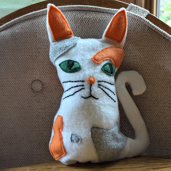 Plush Cat Sewing Pattern
