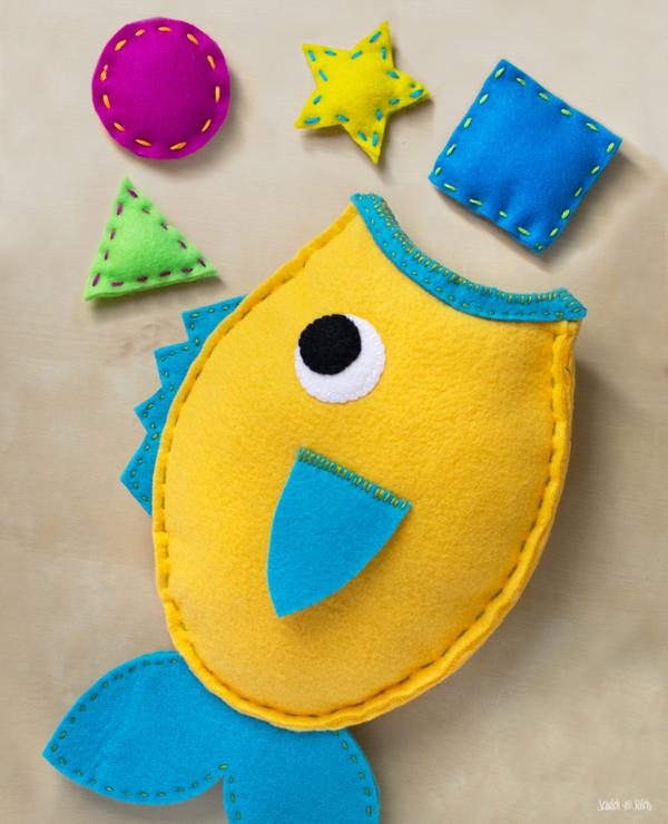Hungry Fish Plushie Pattern