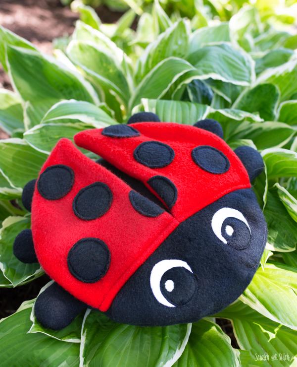 Free Plush Ladybug Sewing Pattern