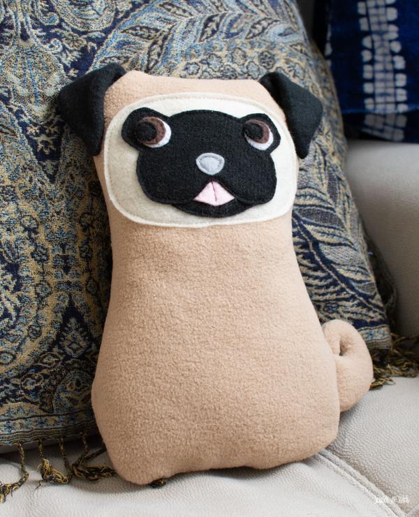 Plush Pug Sewing Pattern