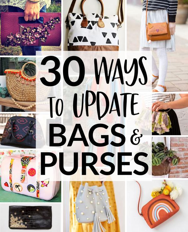 30 Bag Refashion Ideas