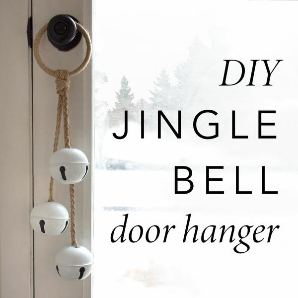 DIY Jingle Bell Door Hanger