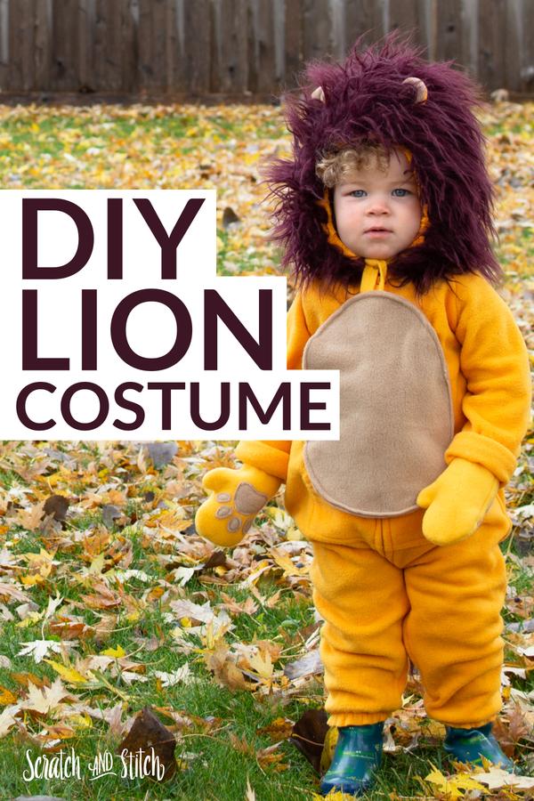 DIY Lion Costume