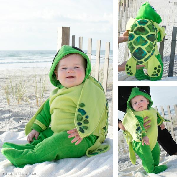 Sea Turtle Costume Sewing Pattern