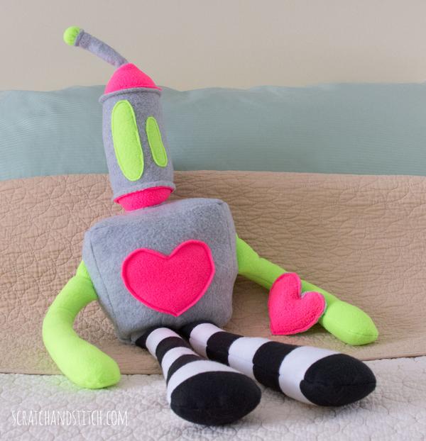 Love Bot Free Sewing Pattern