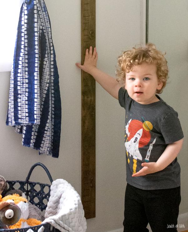 DIY Growth Chart Ruler