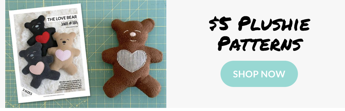 $5 Plush Sewing Patterns