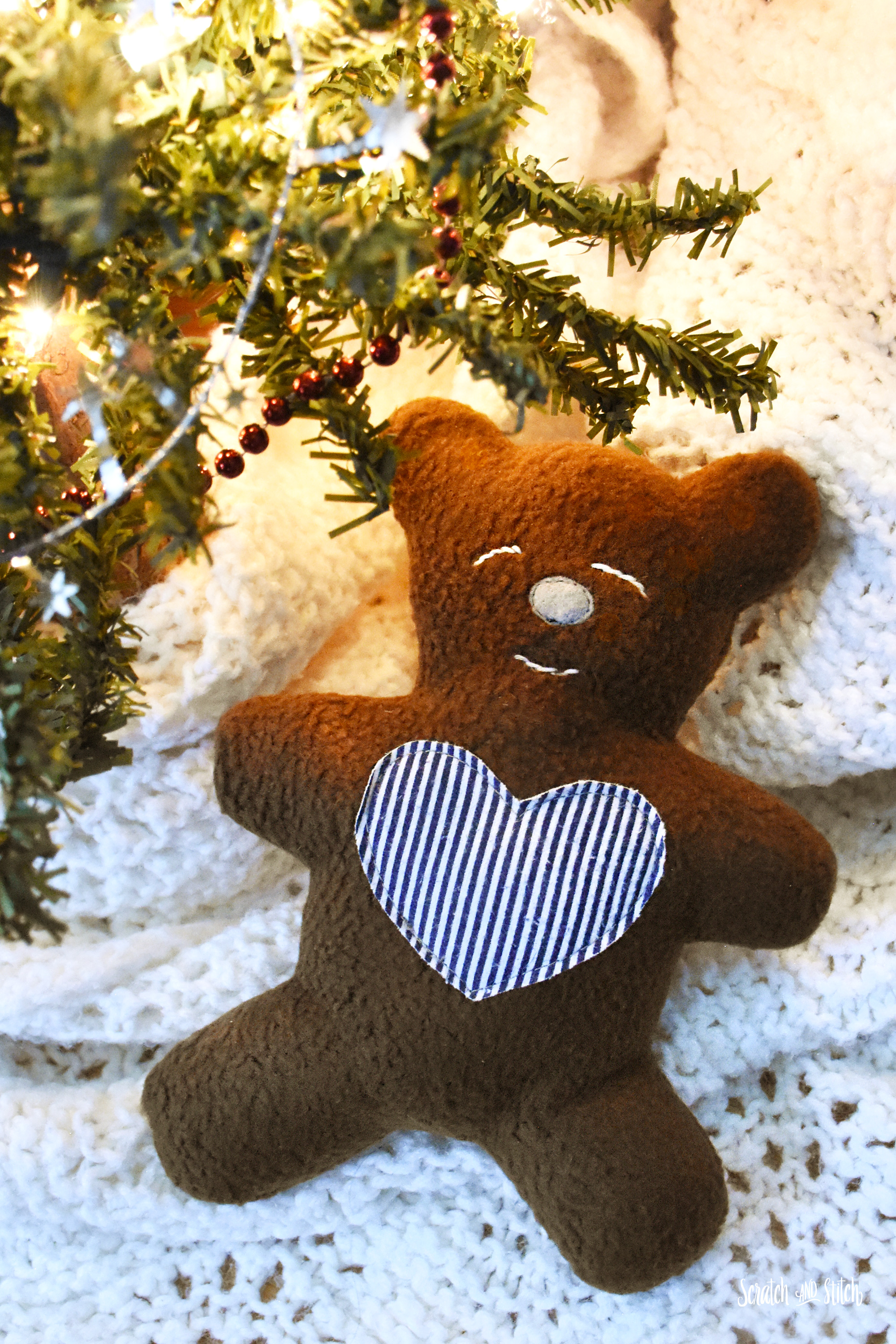 Simple Teddy Bear Sewing Pattern