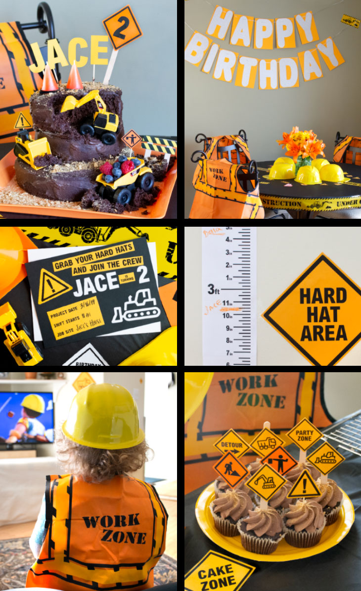 Construction Birthday Party