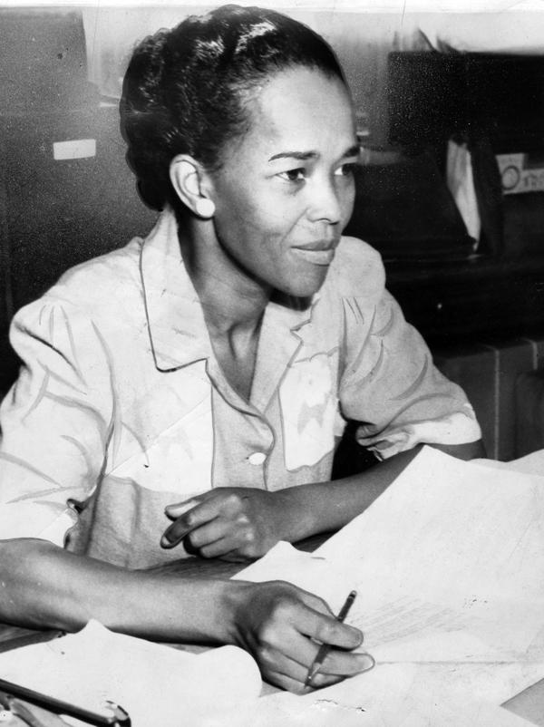 Ella Baker, on Sept. 18, 1941. Afro Newspaper/Gado/Getty Images