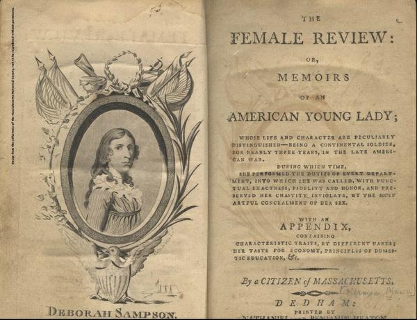 Deborah Sampson Memoir 1797