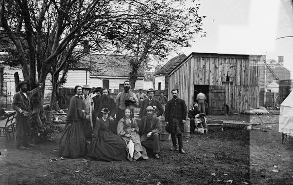  Field hospital, Fredericksburg, Virginia.