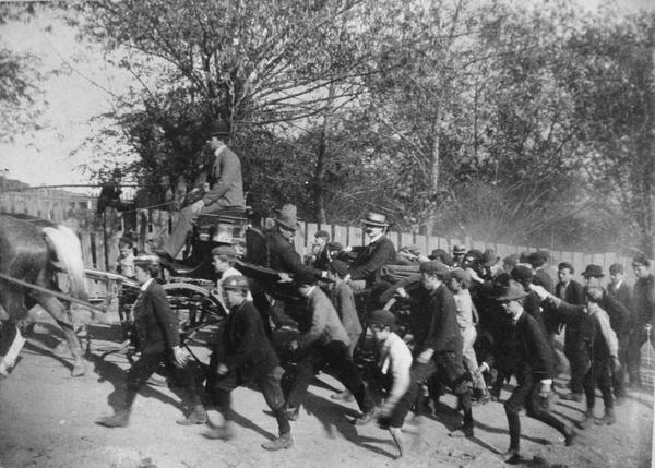 Shenandoah breaker boys on strike 1902