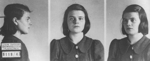 Sophie Scholl's mug shots