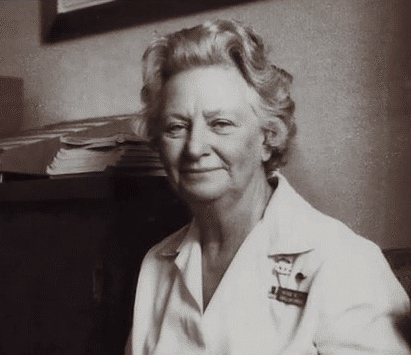 Vivian Bullwinkel during years as Director of Nursing in Fairfield Hospital.