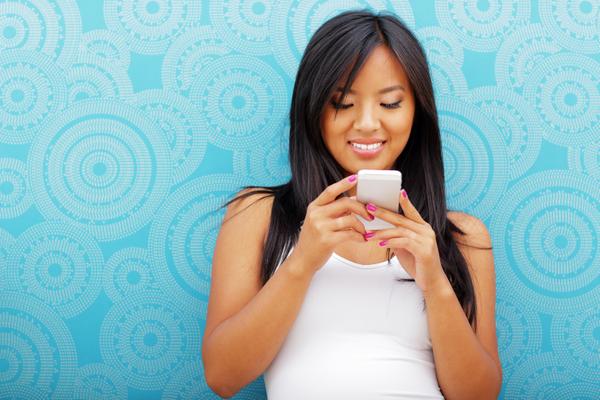 Hey, ~Contact.FirstName~, turn on your images or view this online to see the neat photo of MIchelle Beltran's photo of lady with phone