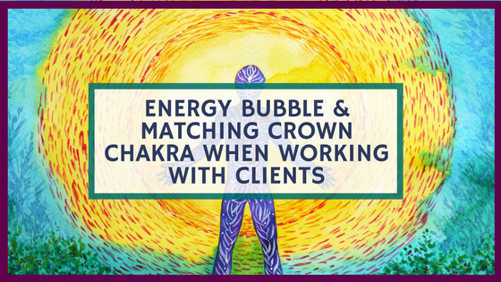 Hey, ~Contact.FirstName~, turn on your images or view this online to see the neat photo of Energy Bubble & Crown Chakra
