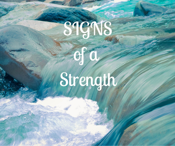 Signs of a Strength