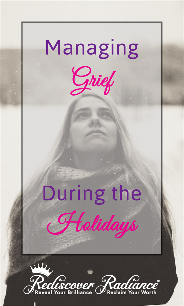 graphic managing grief during the holidays