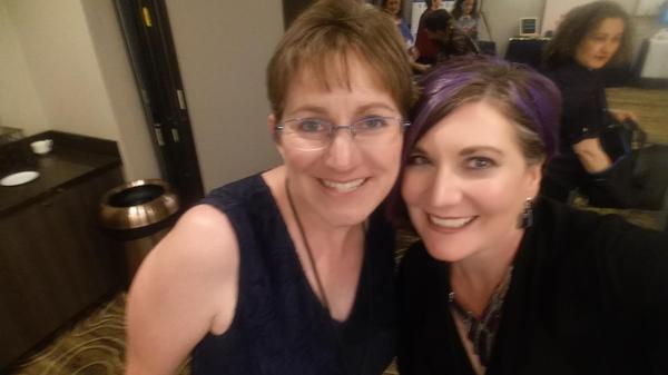 Holly Doherty and Kim Eldredge