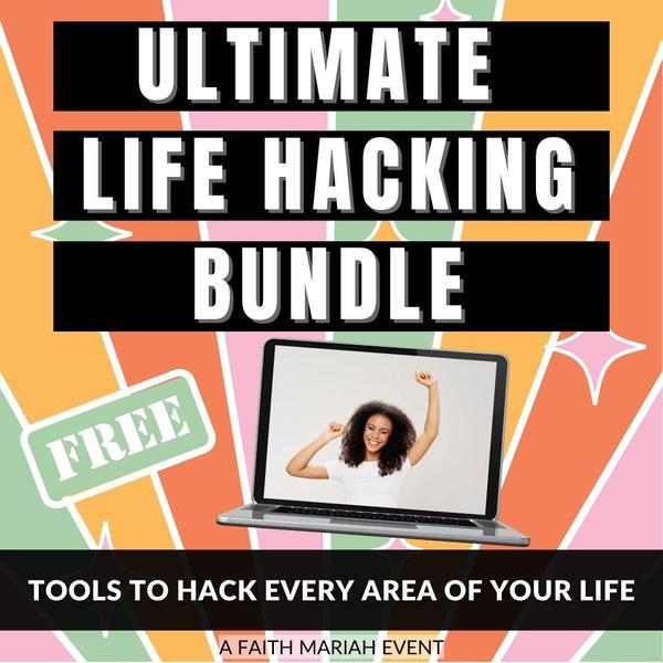 graphic for ultimate life hacking bundle